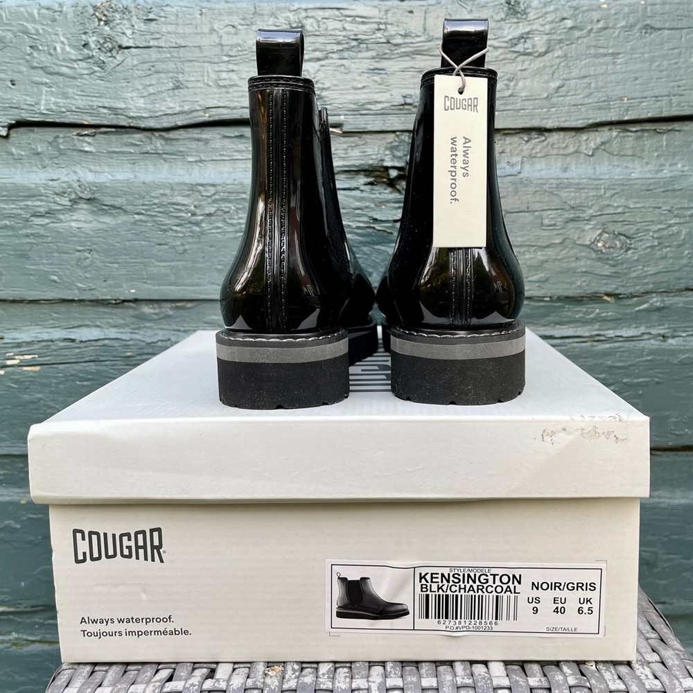 Cougar Kensington black charcoal boots - Picture 3 of 5